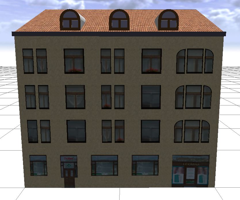 CityEngine model HQ