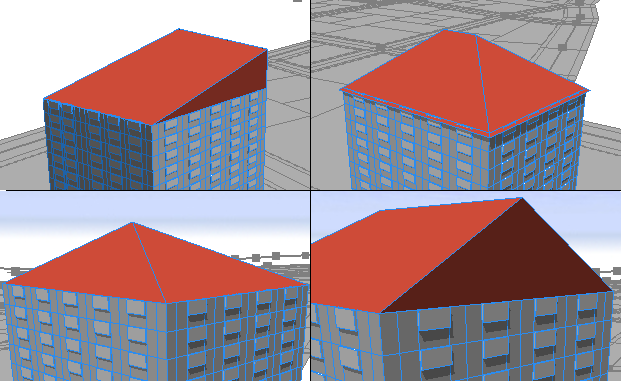 Použitelné střechy v gramatice CGA